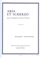 ARIA ET SCHERZO TRUMPET/PIANO cover